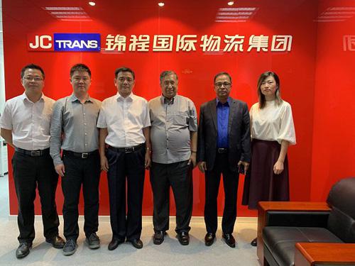 孟加拉QNS物流集團(tuán)到訪錦程國際物流集團(tuán)上海公司